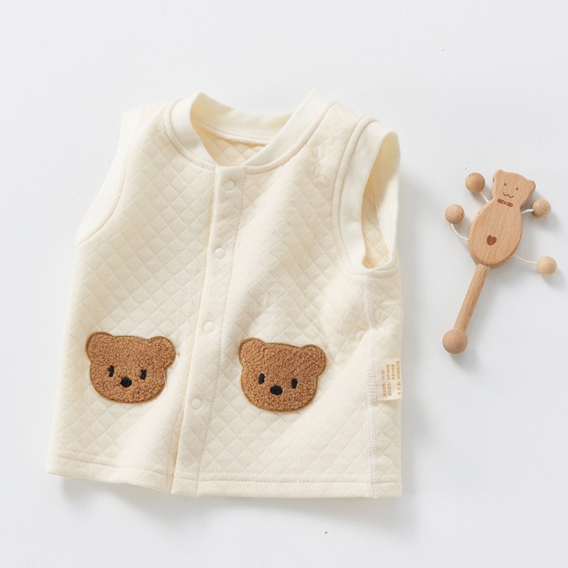 Подплатена жилетка за бебета и малки деца