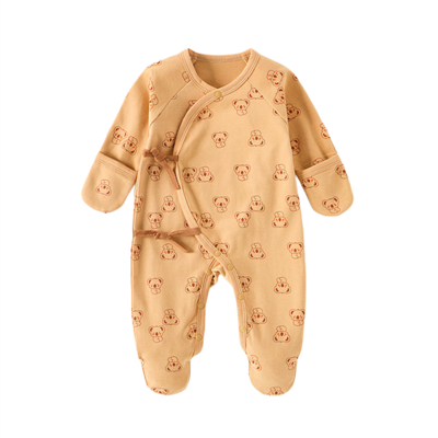 Органични бебешки пижами с крачета